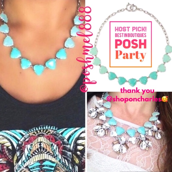 Stella & Dot Jewelry - :: Stella & Dot🧞‍♂️Aqua Ombré Somervell Necklace